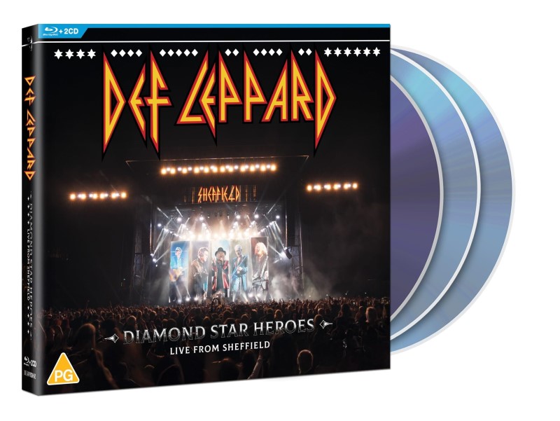 Def Leppard/Diamond Star Heroes: Live from Sheffield@Blu-ray/2CD