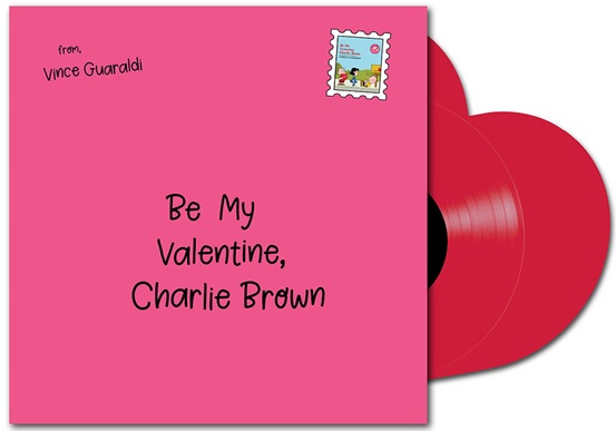 Vince Guaraldi/Be My Valentine, Charlie Brown (Red Heart Shaped Vinyl)