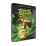 The Toxic Avenger (2023) (Unrated) (SteelBook)/Peter Dinklage, Jacob Tremblay, and Taylour Paige@Not Rated@4K Ultra HD + Blu-ray