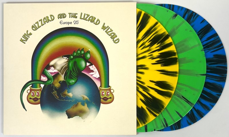 King Gizzard & The Lizard Wizard/King Gizzard: Europe '25 (Color Vinyl)@3LP