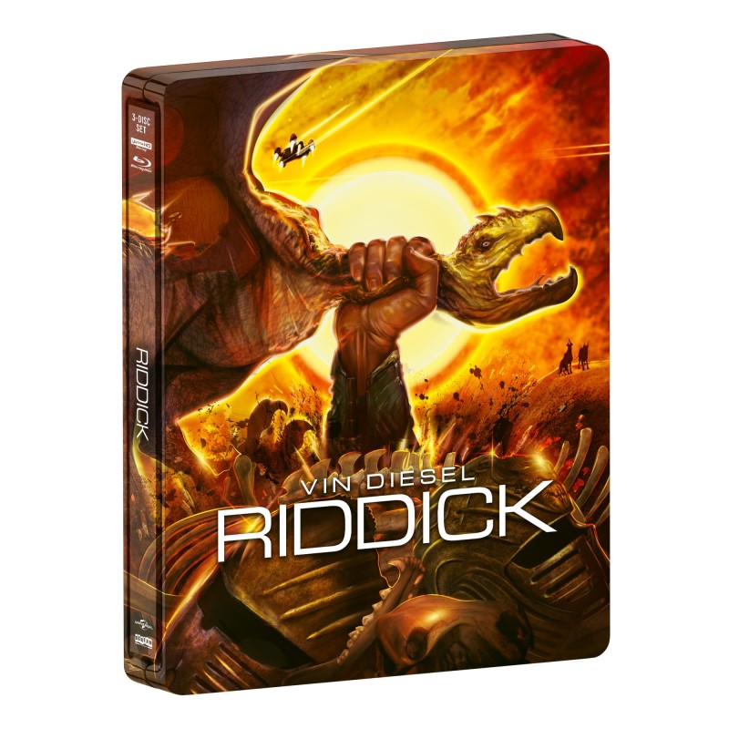 Chronicles Of Riddick: Riddick/Diesel/Molla/Nable@4K-UHD STEELBOOK@R