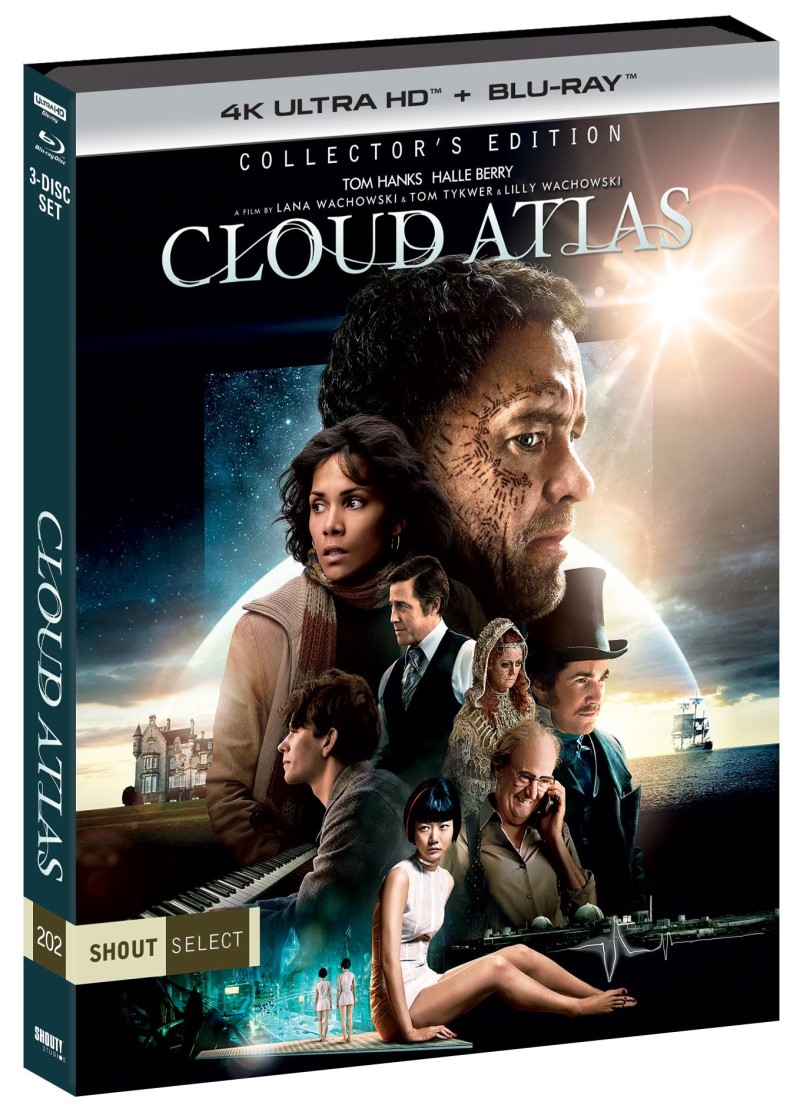 Cloud Atlas (2012) (SHOUT! Select)/Tom Hanks, Halle Berry, and Jim Broadbent@R@4K Ultra HD + Blu-ray