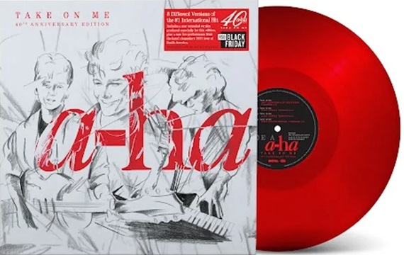 a-ha/Take On Me (40th Anniversary Ruby Red Vinyl)@Black Friday RSD Exclusive / Ltd. 3000 USA