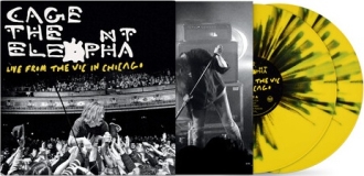 Cage The Elephant/Live From The Vic In Chicago (Yellow & Black Splatter Vinyl)@Black Friday RSD Exclusive / Ltd. 4500 USA@2LP