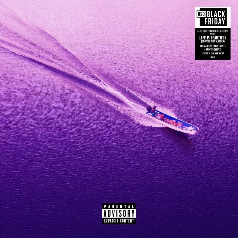 Larry June, 2 Chainz & The Alchemsit/Life Is Beautiful (Chopped Not Slopped) (Translucent Purple Vinyl)@Black Friday RSD Exclusive / Ltd. 1200 USA