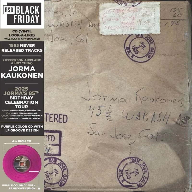 Jorma Kaukonen/Wabash Avenue@Black Friday RSD Exclusive / Ltd. 1000 USA