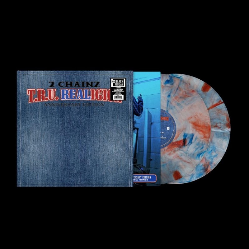 2 Chainz/T.R.U. REALigion (Red, White & Blue Marbled Vinyl)@Black Friday RSD Exclusive / Ltd. 1750 USA@2LP Anniversary Edition