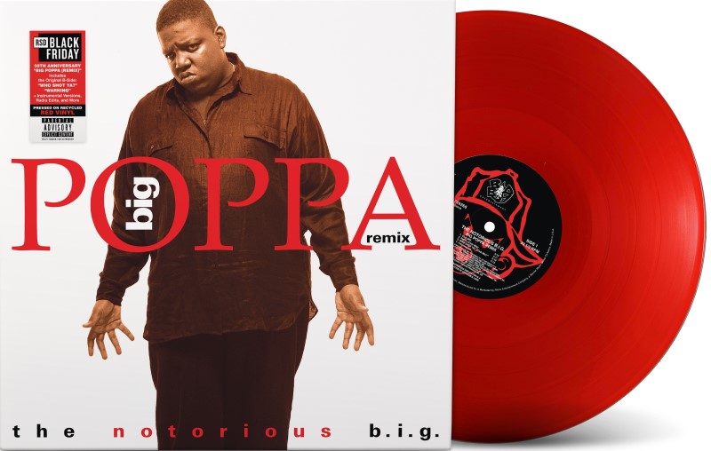 The Notorious B.I.G./Big Poppa (Remix) (Recycled Red Vinyl)@Black Friday RSD Exclusive / Ltd. 3500 USA