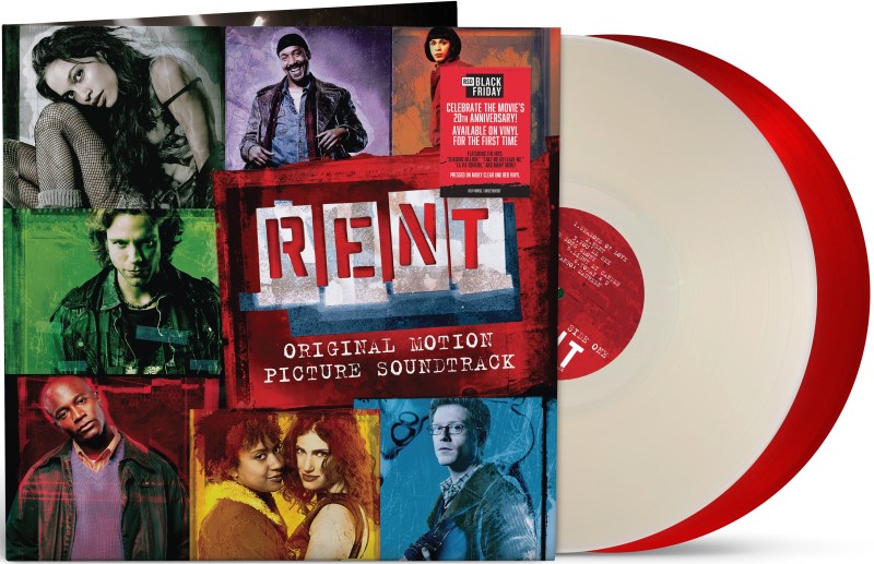 Rent/Original Motion Picture Soundtrack (Milky Clear & Translucent Red Vinyl)@Black Friday RSD Exclusive / Ltd. 4500 USA@2LP
