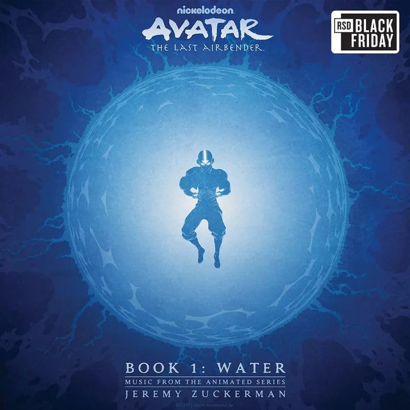 Avatar: The Last Airbender - Book 1: Water/Music From The Animated Series (Baby Blue Vinyl)@Black Friday RSD Exclusive / Ltd. 5000 USA@2LP w/ Lenticular Cover
