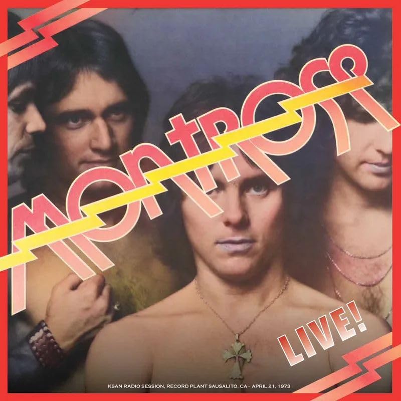 Montrose/Sammy Hagar/Live 1973-KSAN Radio Session (Red Rockerl Vinyl)@Black Friday RSD Exclusive / Ltd. 1500-2000 USA