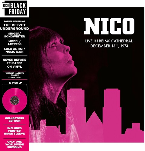 Nico/Live in Reims Cathedral, 1974 (Opaque Magenta Vinyl)@Black Friday RSD Exclusive / Ltd. 2000 USA