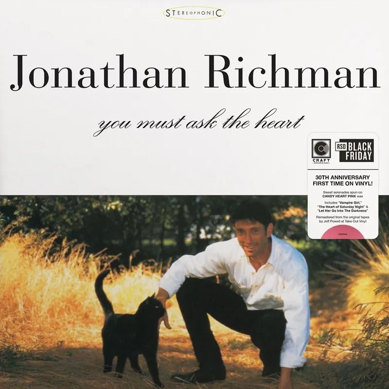 Jonathan Richman/You Must Ask The Heart (30th Anniversary) (Candy Heart Vinyl)@Black Friday RSD Exclusive / Ltd. 1600 USA