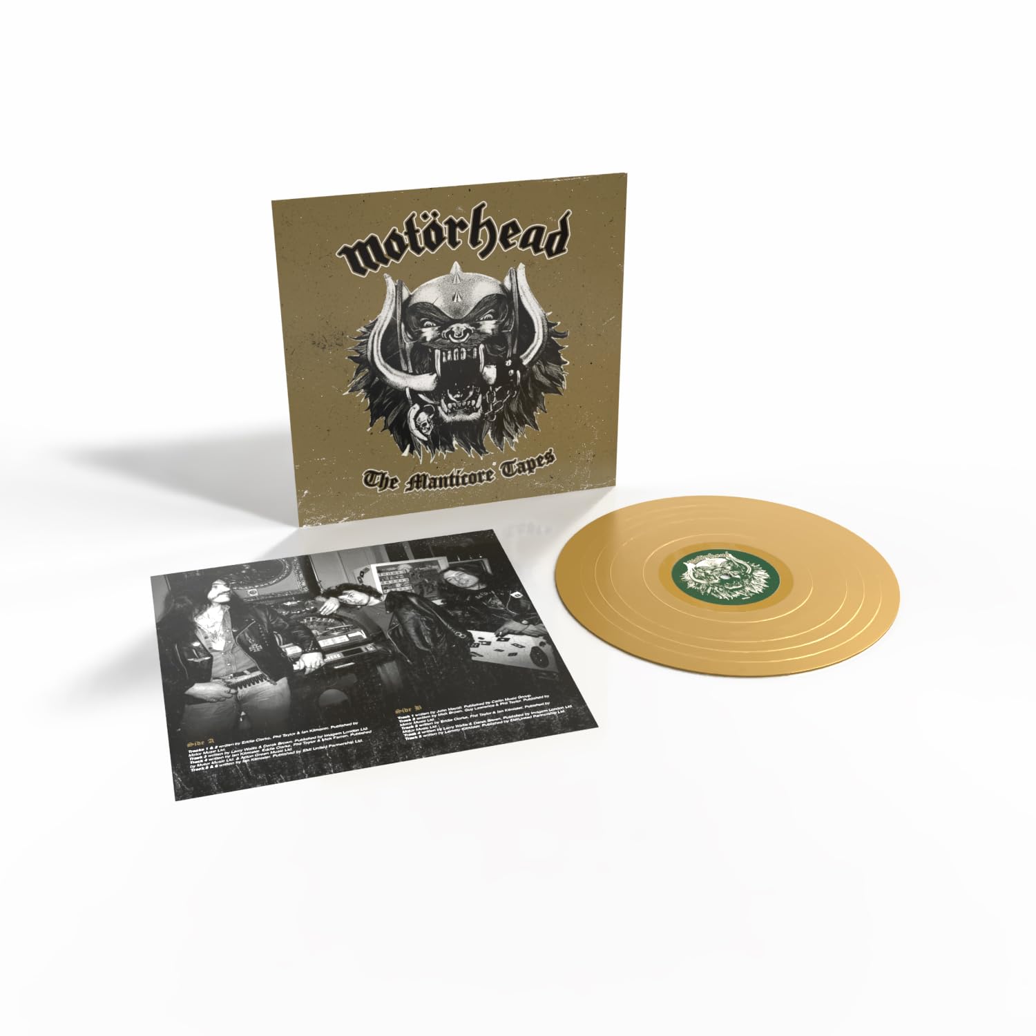 Motörhead/The Manticore Tapes (Gold Vinyl)@LP