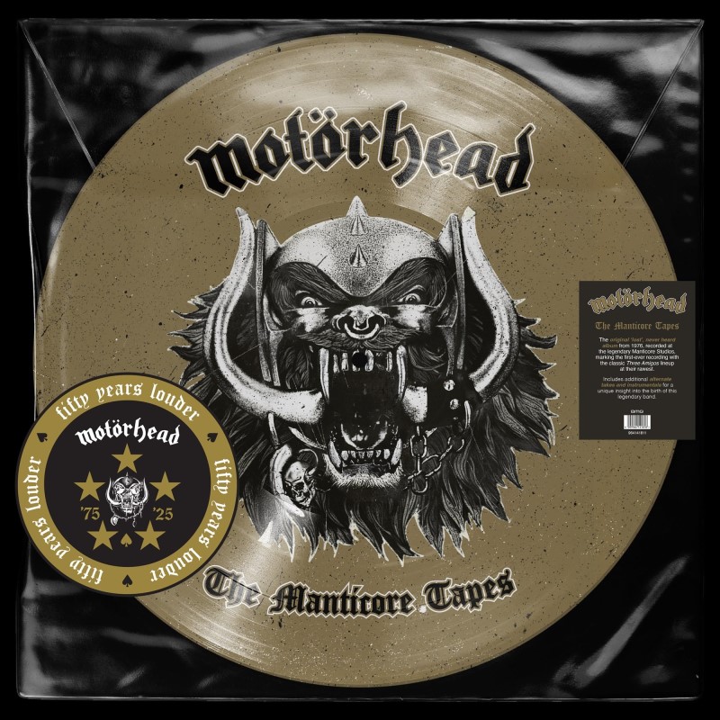 Motörhead/The Manticore Tapes (Picture Disc)@LP