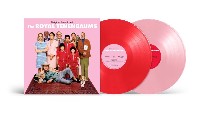 The Royal Tenenbaums/Original Soundtrack (Apple Red/Baby Pink Vinyl)@2LP