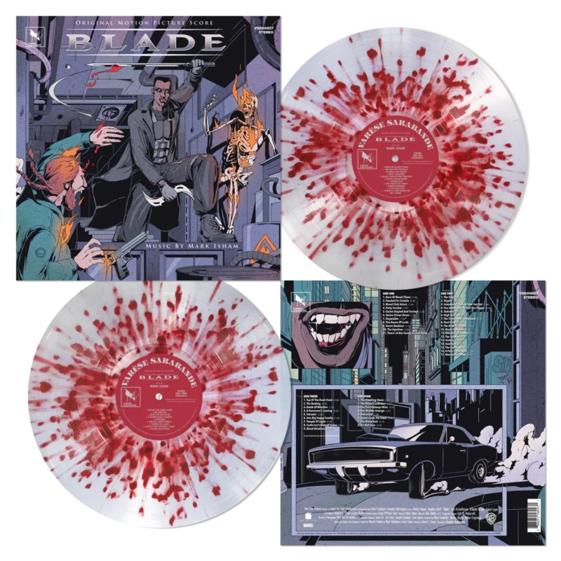 Blade/Original Motion Picture Soundtrack (Blood Splatter Clear Vinyl)@Deluxe Edition@2 LP