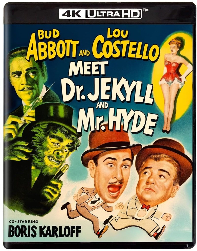 Abbott and Costello Meet Dr. Jekyll and Mr. Hyde (1953) (KL Studio Classics)/Bud Abbott, Lou Costello, and Boris Karloff@Not Rated@4K Ultra HD