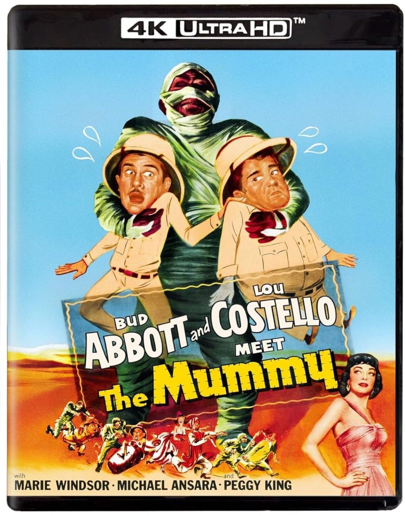 Abbott and Costello Meet the Mummy (1955) (KL Studio Classics)/Bud Abbott, Lou Costello, and Marie Windsor@Not Rated@4K Ultra HD