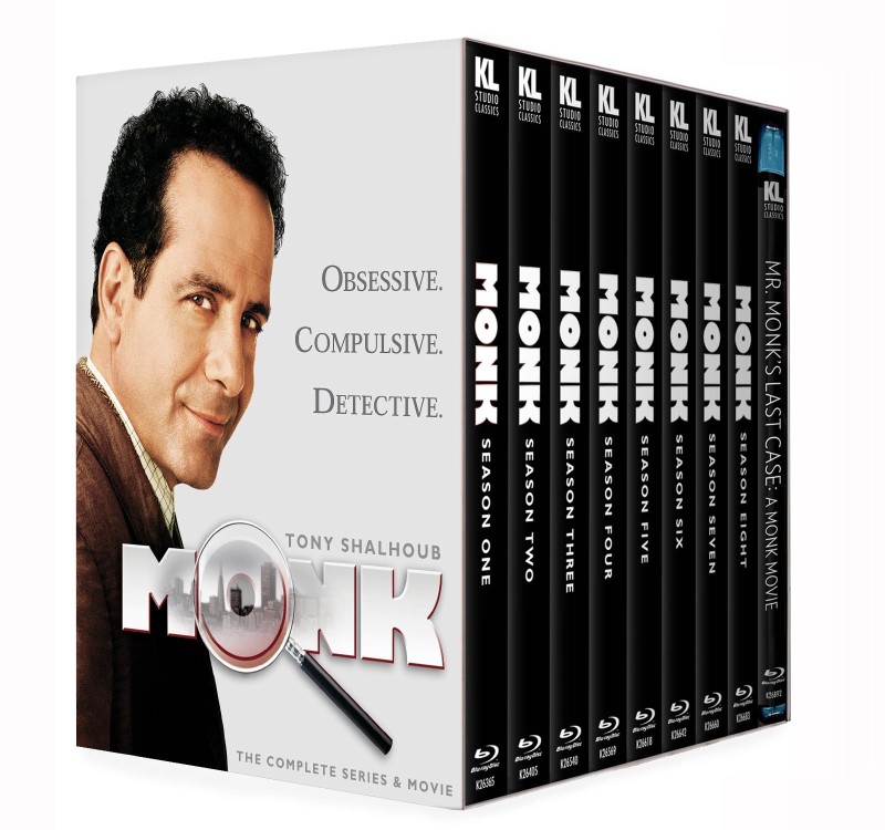 Monk The Complete Series & Movie | Bull Moose