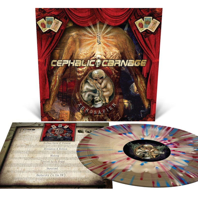 Cephalic Carnage/Xenosapian (Color in Color w. Splatter Vinyl)