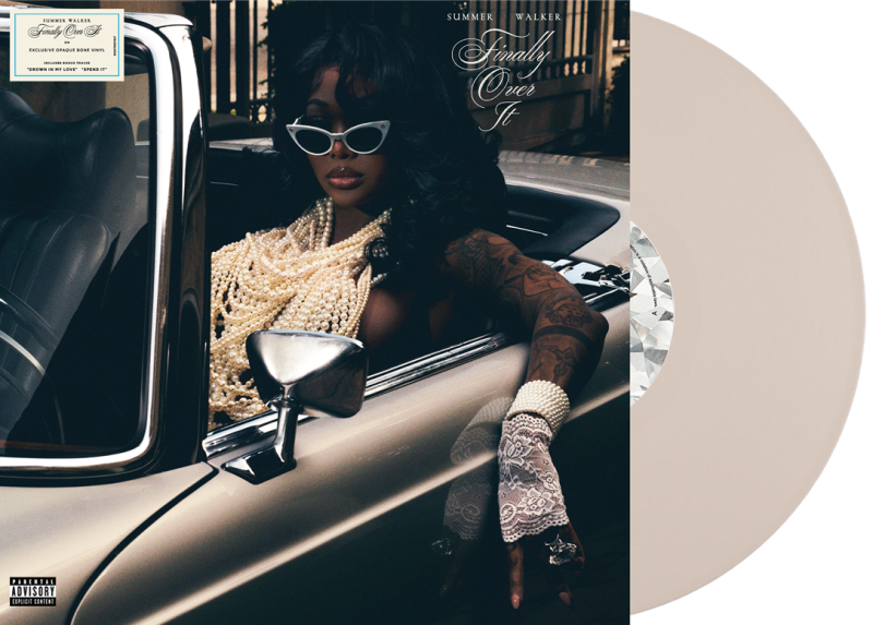 Summer Walker/Finally Over It (Bone Vinyl w/ Alternate Cover)@Indie Exclusive@2LP