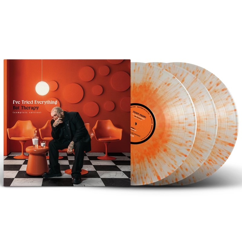 Teddy Swims/I've Tried Everything But Therapy (Complete Edition)@Milky Clear & Orange Splatter Vinyl@3LP