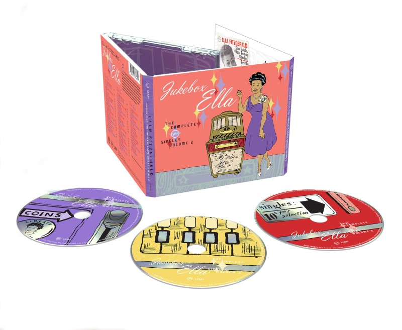 Ella Fitzgerald/Jukebox Ella: The Complete Verve Singles, Volume 2@3CD
