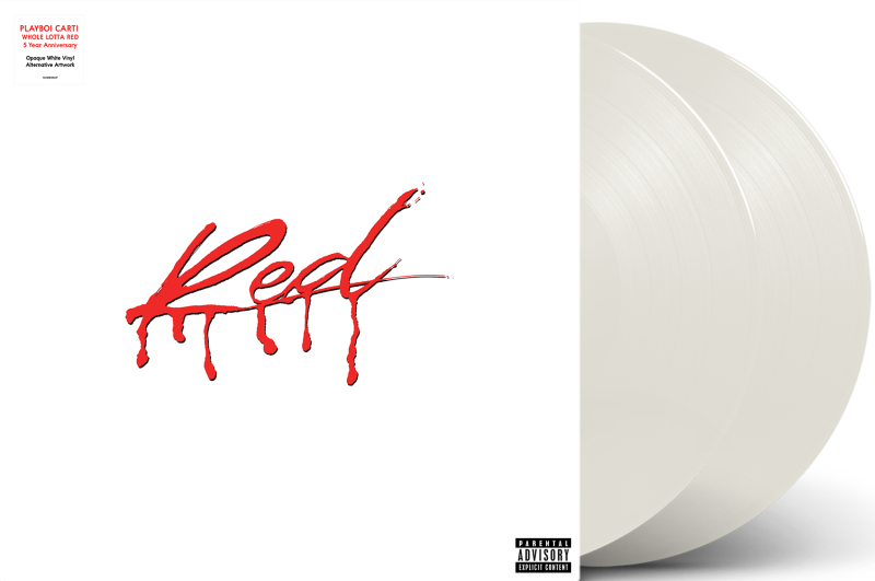 Playboi Carti/Whole Lotta Red (Rain Cloud White)@5 Year Anniversary Edition@2LP