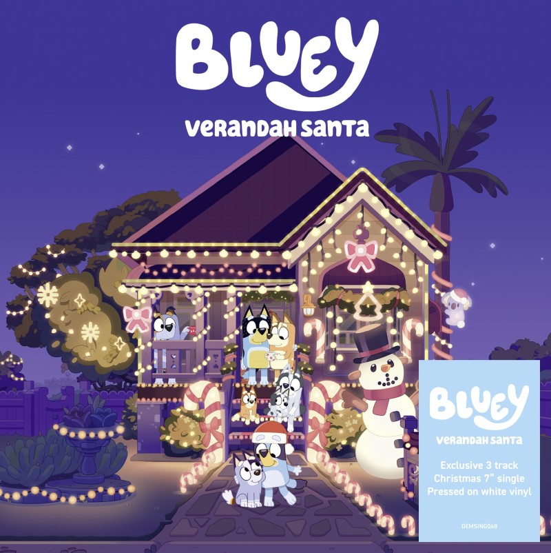 Bluey/Verandah Santa