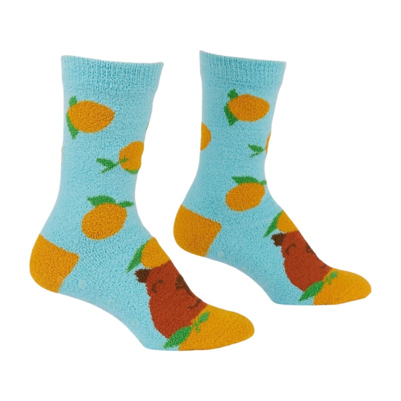 Slipper Sock/Yuzu Cute Capybara