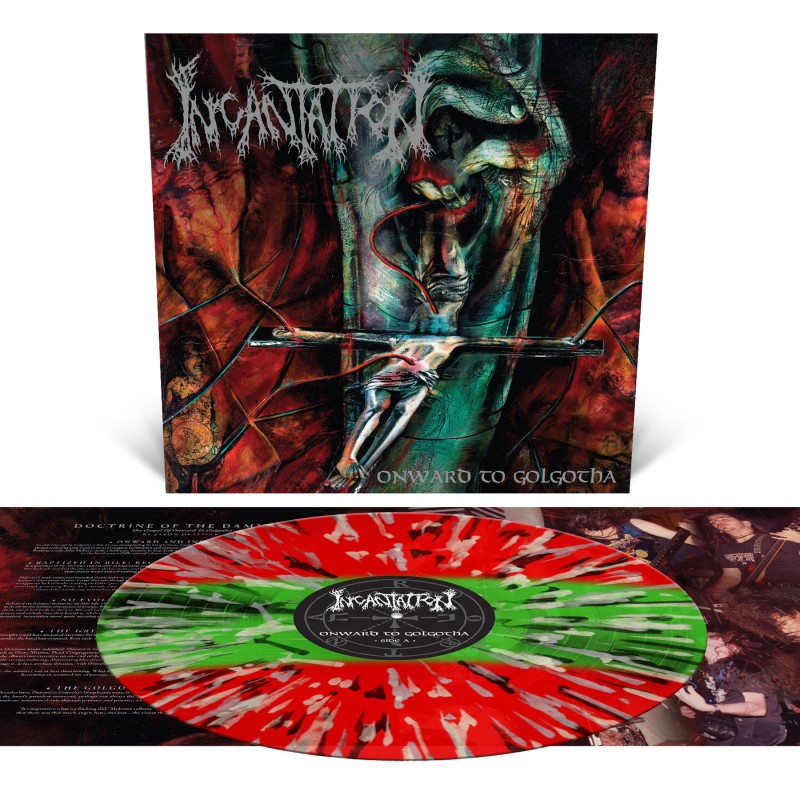 Incantation/Onward to Golgotha (Three Color Stripe w. Splatter Vinyl)