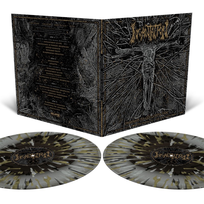 Incantation/Onward to Golgotha - Live (Merge w. Splatter Vinyl)