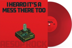Aesop Rock/I Heard It's a Mess There Too (Red Vinyl)