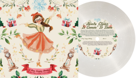 Laufey/A Very Laufey Holiday: The Santa Claus Is Comin' To Town Edition (Snow Golbe Glitter Vinyl)@Snow Golbe Glitter Vinyl