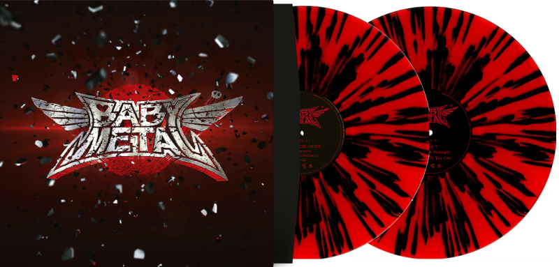 BABYMETAL/BABYMETAL (RED & BLACK SPLATTER VINYL)@2LP