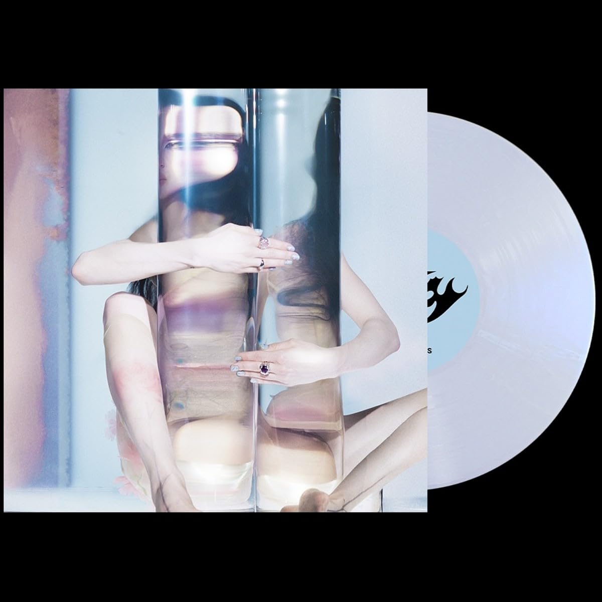 Poppy/Empty Hands (Iridescent White w/ Blue Marble Vinyl)