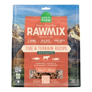 Open Farm RawMix Tide & Terrain Freeze Dried Raw Morsels for Dogs