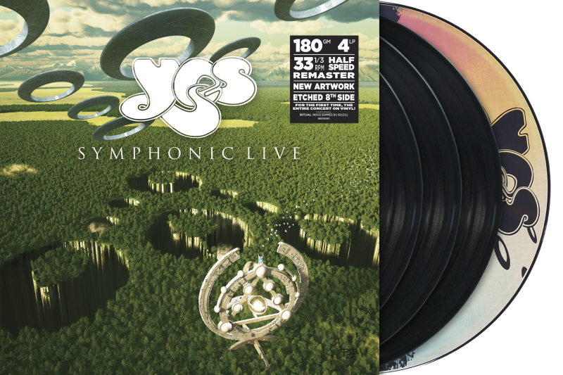 Yes/Symphonic Live@Limited Edition@4LP 180g / Half-speed