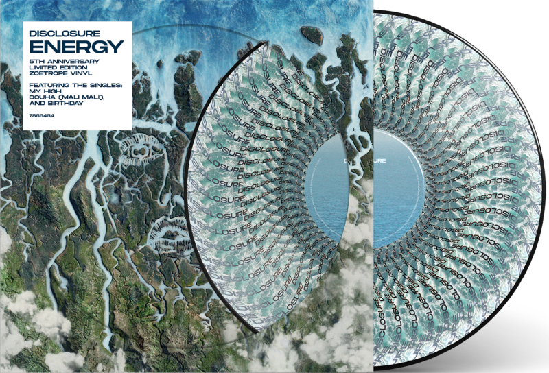 Disclosure/Energy (Zoetrope Vinyl)@5th Anniversary Edition