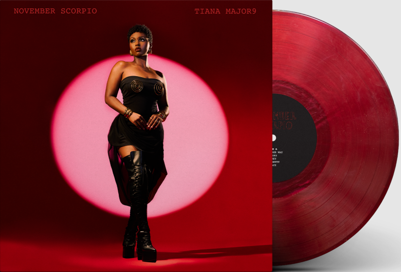 Tiana Major9/November Scorpio (TRANSLUCENT RED VINYL)