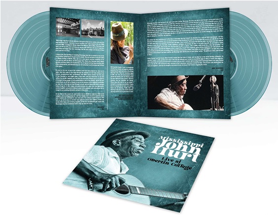 Mississippi John Hurt/Live At Oberlin College (Translucent Turquoise Vinyl)