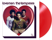 The Temprees/Lovemen (ALL-ANALOG) (VALENTINE RED PET PLASTIC VINYL)