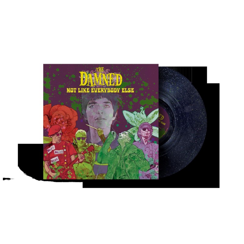 The Damned/Not Like Everybody Else (Rainbow Sparkle Vinyl)