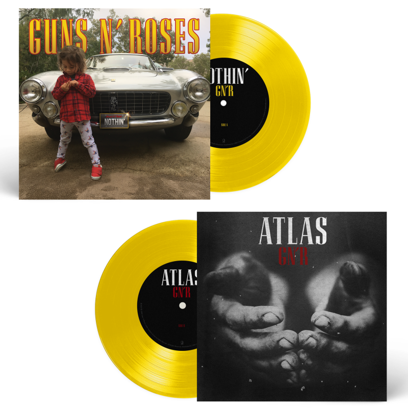 Guns N' Roses/Nothin' / Atlas (Canary Yellow Vinyl)