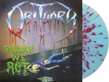 Obituary/Slowly We Rot (CORPSE BLUE WITH BLOOD SPLATTER VINYL)@Remastered, Expanded