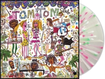 Tom Tom Club/Tom Tom Club (CLEAR WITH PINK, WHITE & GREEN SPLATTER VINYL)@45th Anniversary