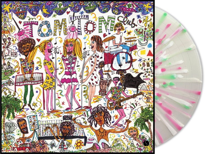 Tom Tom Club/Tom Tom Club (CLEAR WITH PINK, WHITE & GREEN SPLATTER VINYL)@45th Anniversary