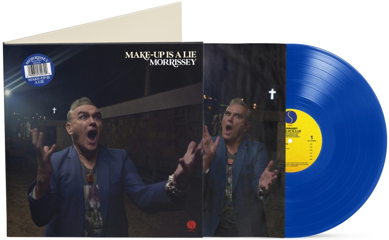 Morrissey/Make-Up Is A Lie (Blue Vinyl)