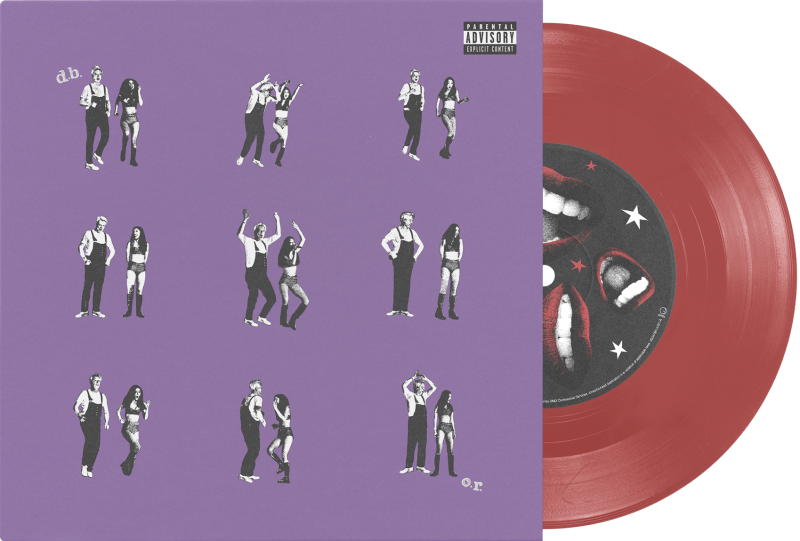 Olivia Rodrigo & David Byrne/drivers license / burning down the house (Translucent Red Vinyl)@Translucent Red Vinyl